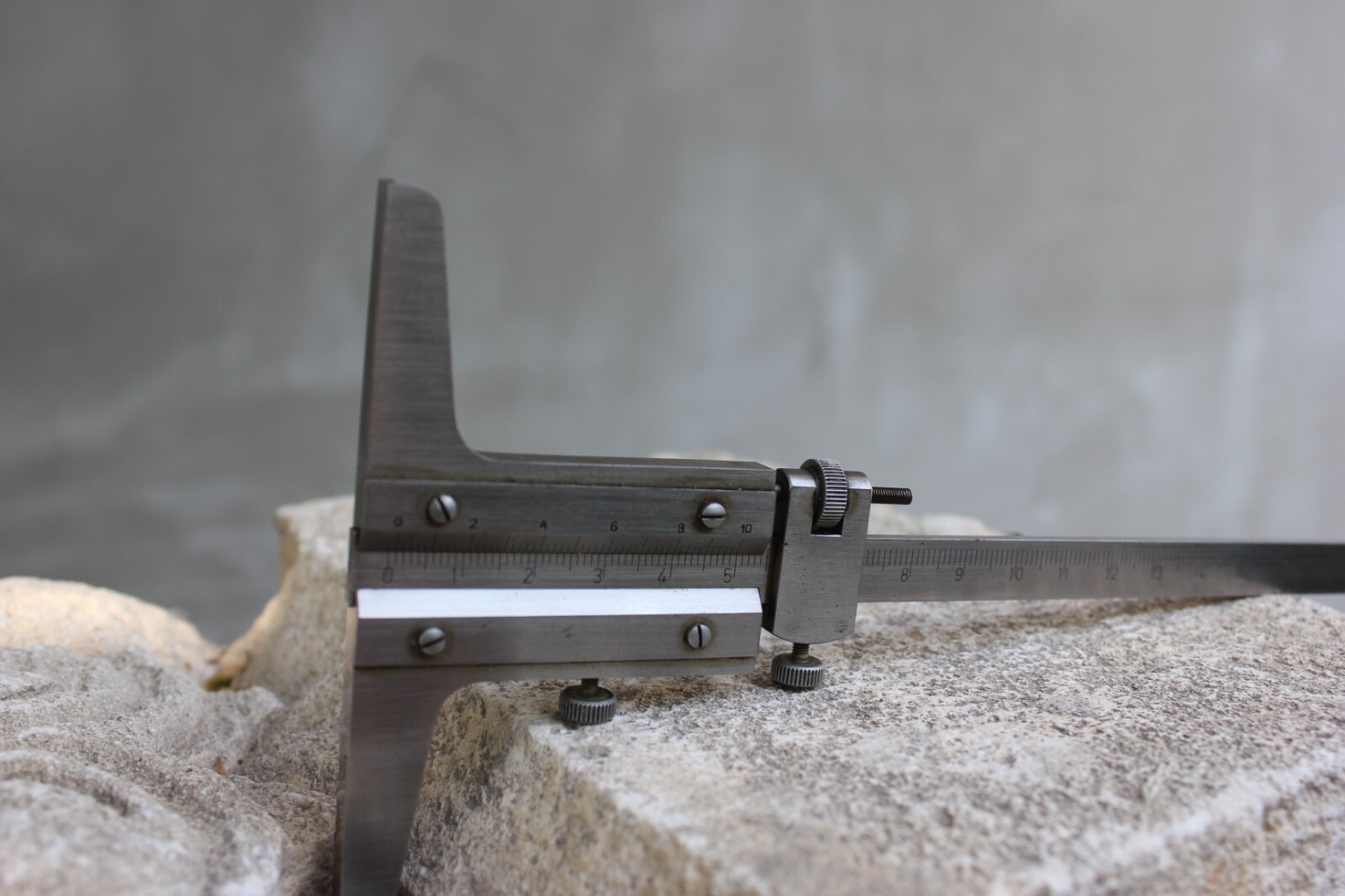 Vernier Depth Gauge with Locking Screw Made in Germany Stainless Steel...