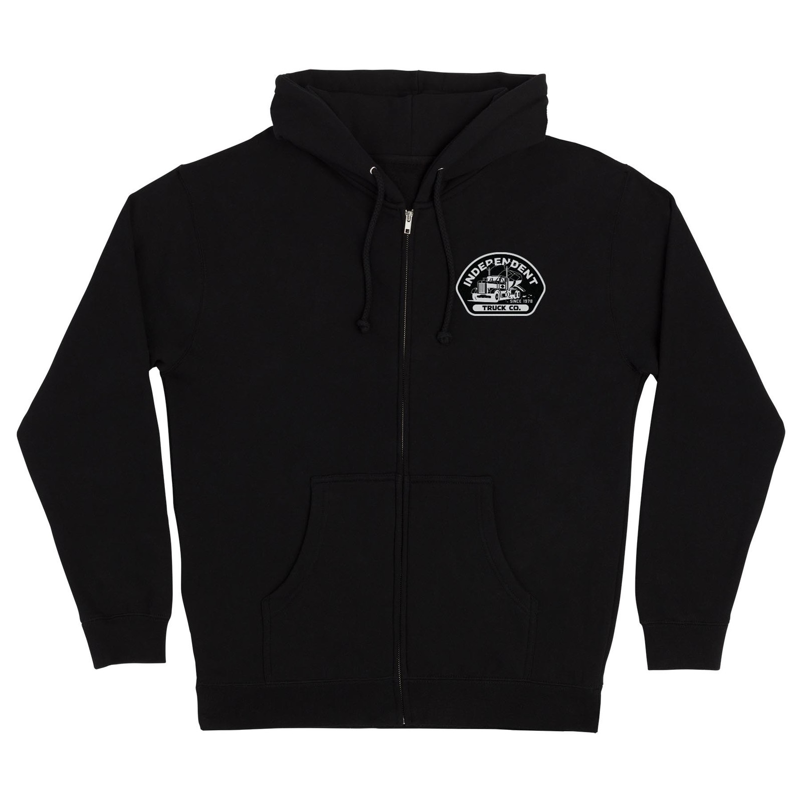 Independent Trucking Zip Up Hoodie (Black)
