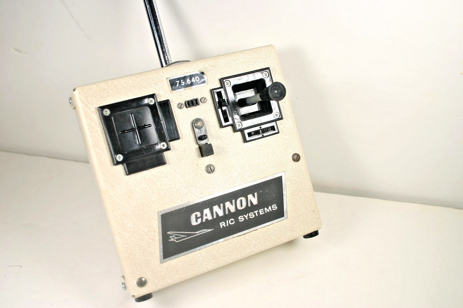 Vintage Collectable Cannon Radio Control Xmtr on 75.640 MHz