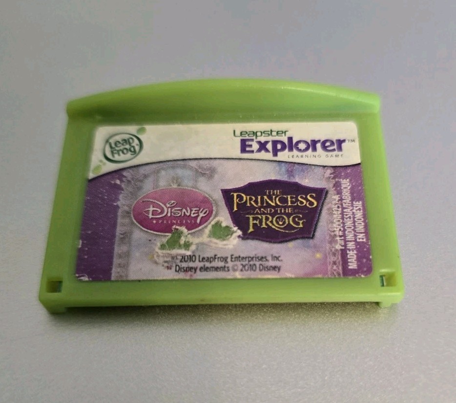 Leapfrog Leapster The Princess And The Frog Explorer Learning Game