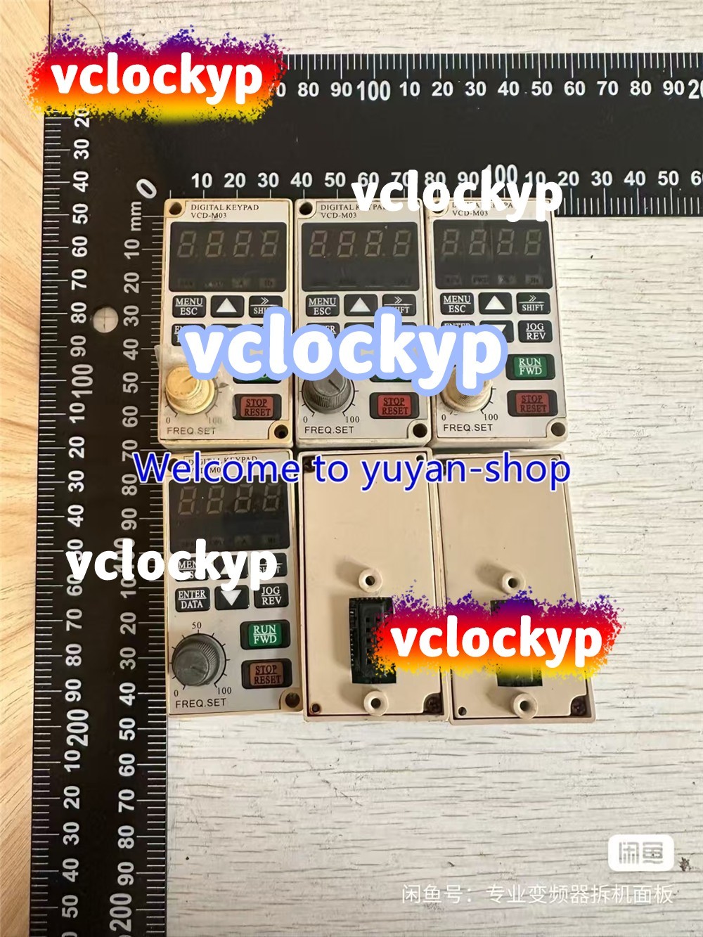 1PCS used VCD-M03 Panel #T3812A YS