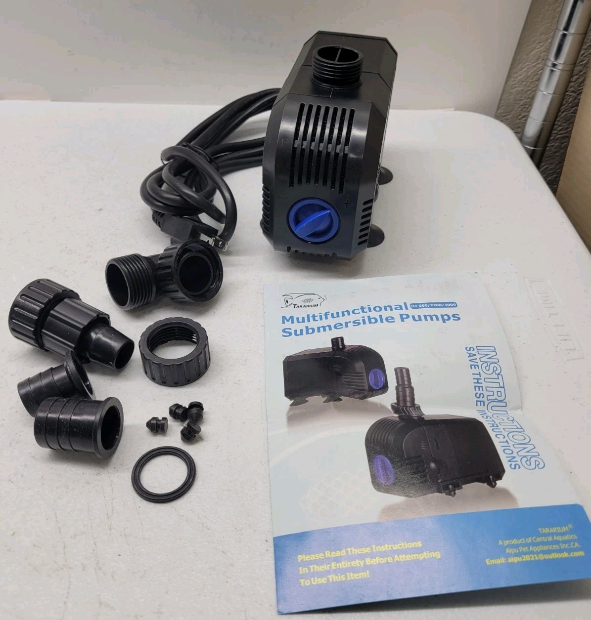 Fish Tank Aquarium 800 GPH Submersible Powerhead Water Pump NEW