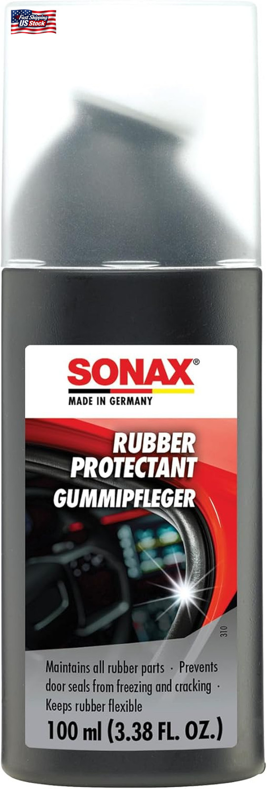 SONAX Rubber Protectant | Gummipfleger | Rubber Trim and Seal Conditioner | Prev