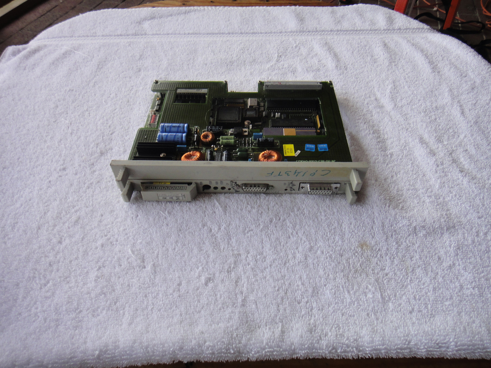 Siemens SINEC  CPU Module    6GK1143-0AB01    Memory Module 6ES5377-QAA11
