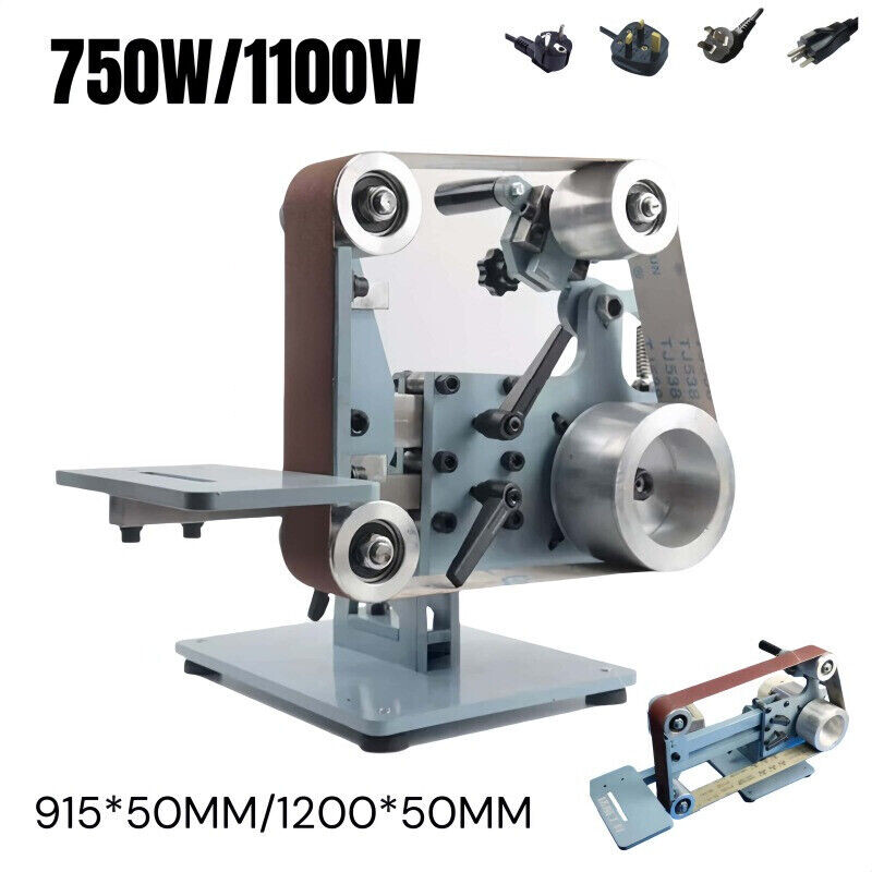 110/220V Brushless Electric Belt Sander 915*50MM/1200*50MM DIY Grinding Machine