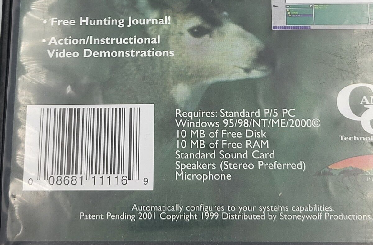 Ultimate Calling System by Game Call Technology CD-ROM w/ Deer Call - Preowned