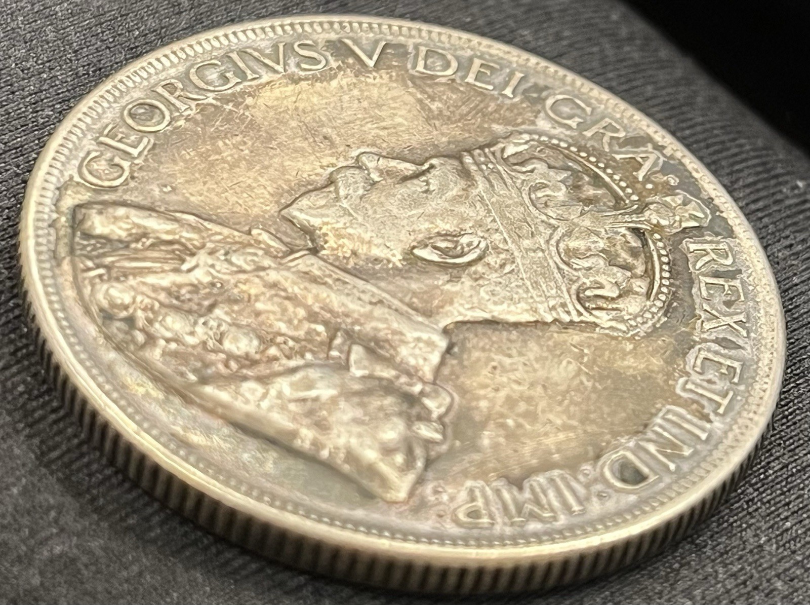 Cleaned 1936 Canada Silver Dollar