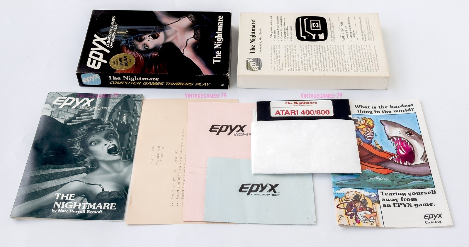 The Nightmare - Epyx - 1982 / Atari 400/800