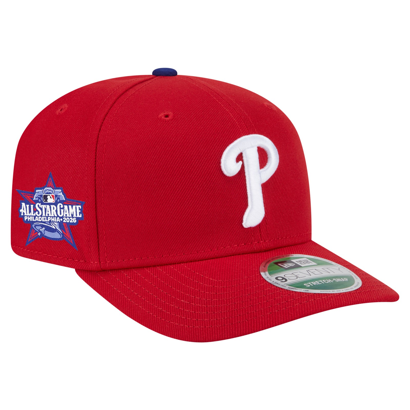 Men's New Era  Red Philadelphia Phillies 2026 All-Star Game Side Patch 9SEVENTY