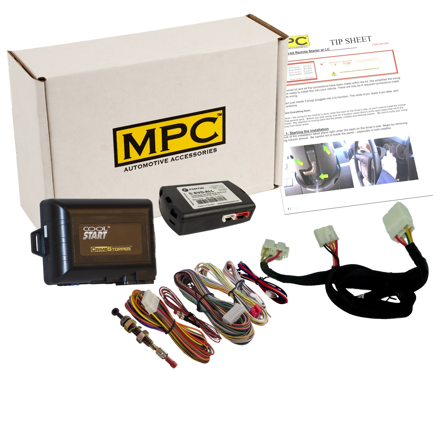 Factory Remote Activated Start Kit For 2011-2013 Kia Optima - Key-to-Start