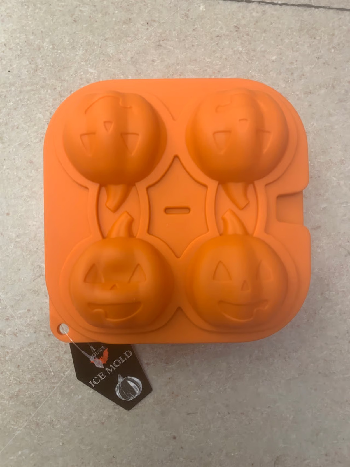 Halloween Silicone Ice Cube Candy Making Mold Food & Dishwasher Safe New