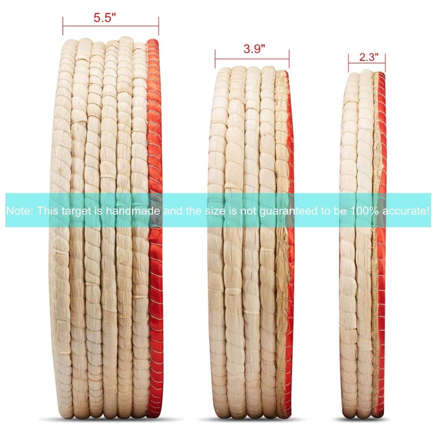 Traditional Straw Archery Target - Eco-Friendly & Beautiful