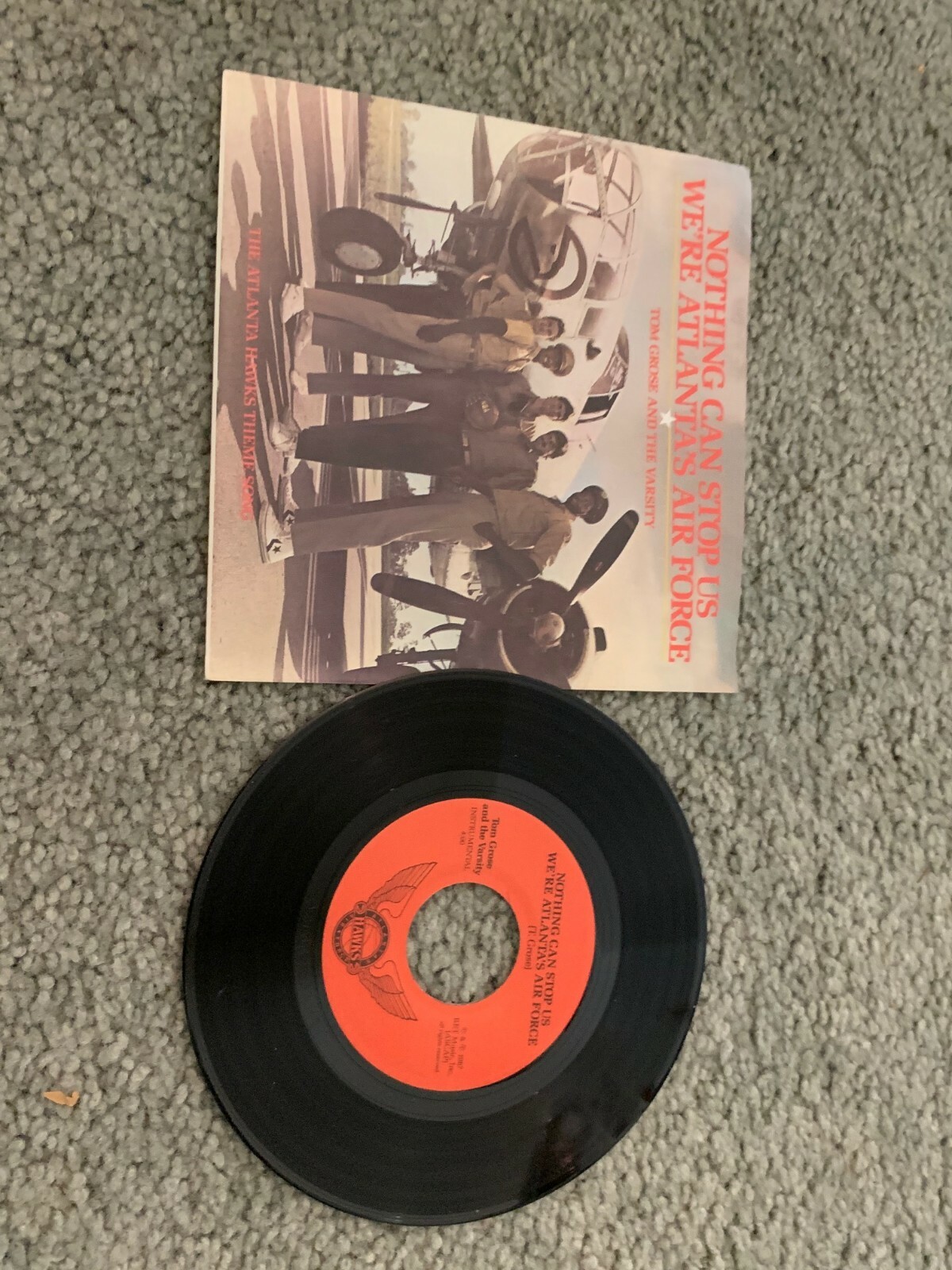 1987 Atlanta Hawks Basketball Record Nothing Can Stop Us Were Atlanta Air Force