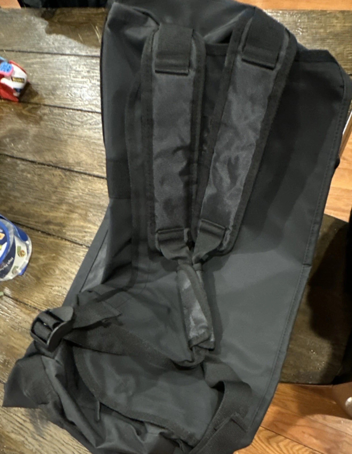 Wicked Weed Brewing Black Polyester Gym Bag with Zipper & Adjustable Tote bag