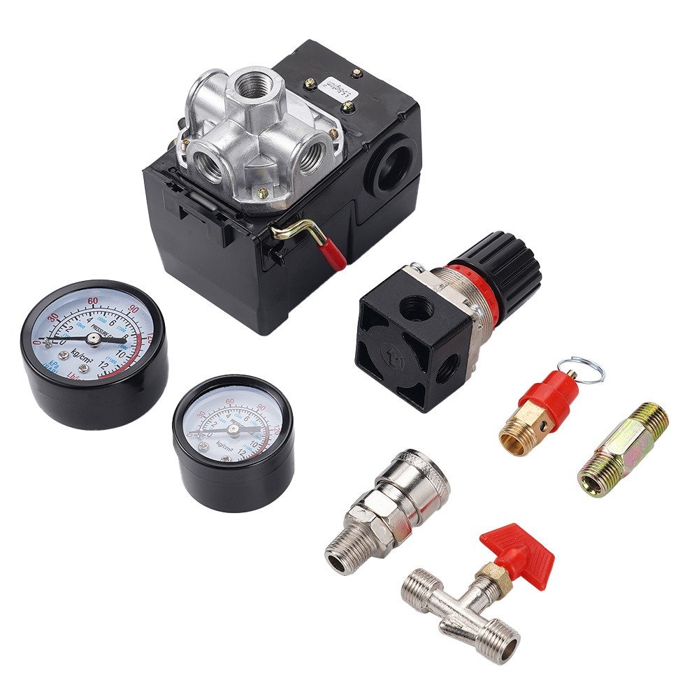 Air Compressor Pressure Switch 90–120PSI Controller for Fast Pressure Reduction