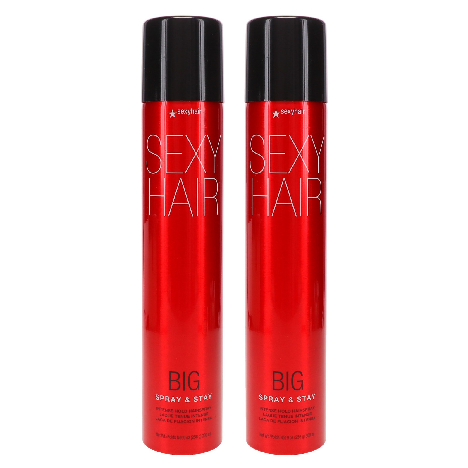 Sexy Hair Big Sexy Hair Spray and Stay Intense Hold Hairspray 9 oz 2 Pack