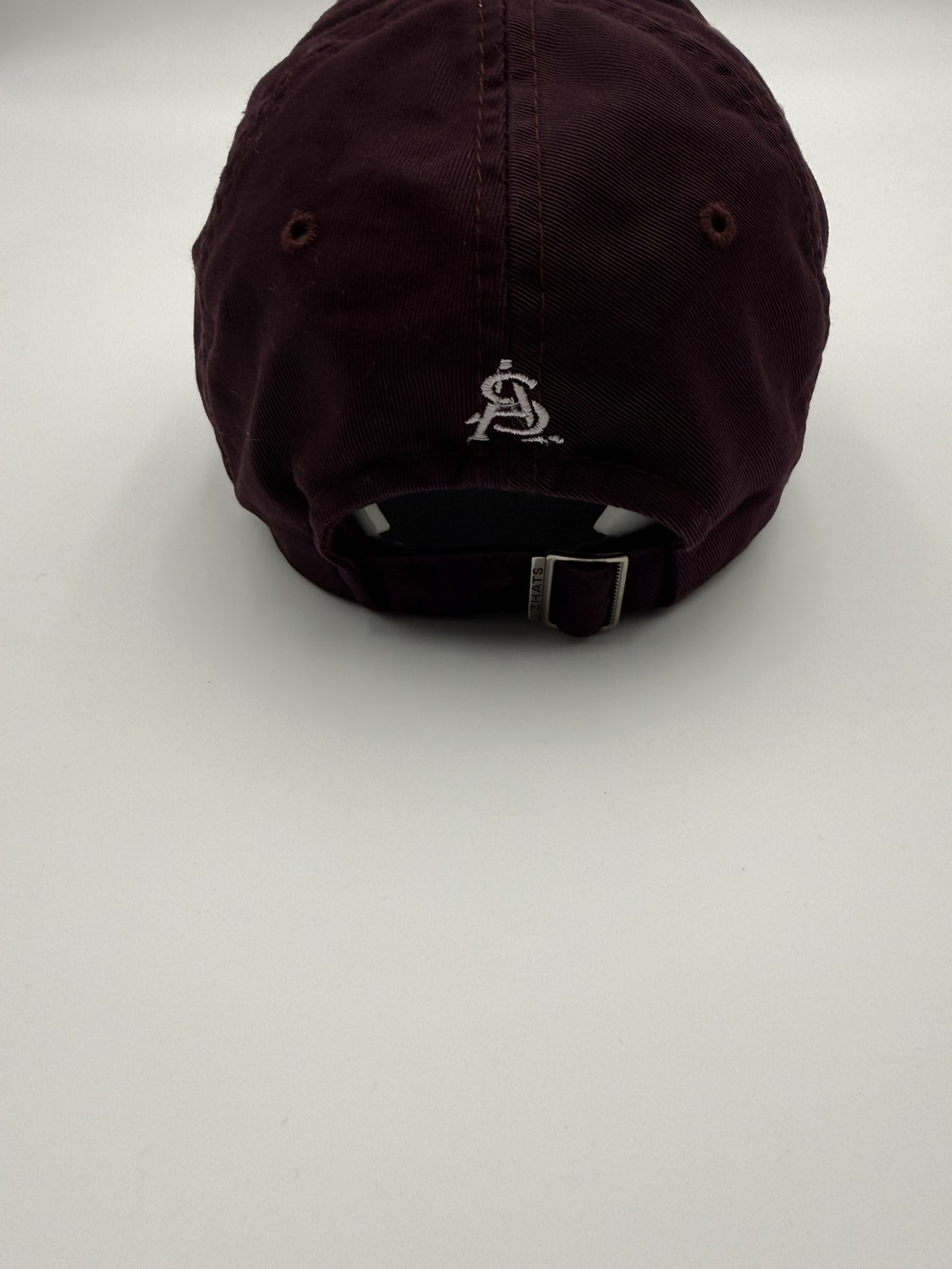 Zephyr NCAA Sun Devils Baseball Cap Adjustable Maroon Embroidered Logo