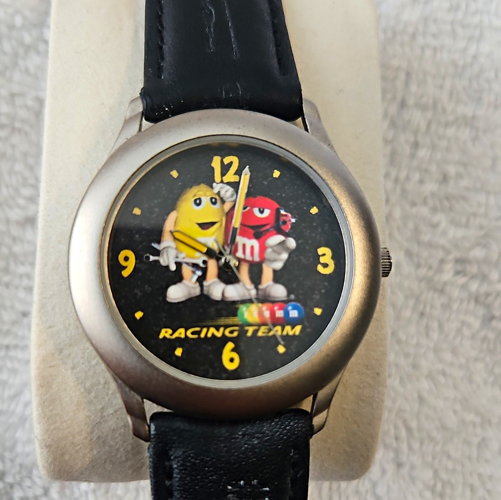 M&M's Racing Team Collector's Edition 1999 Black/Silver Wristwatch