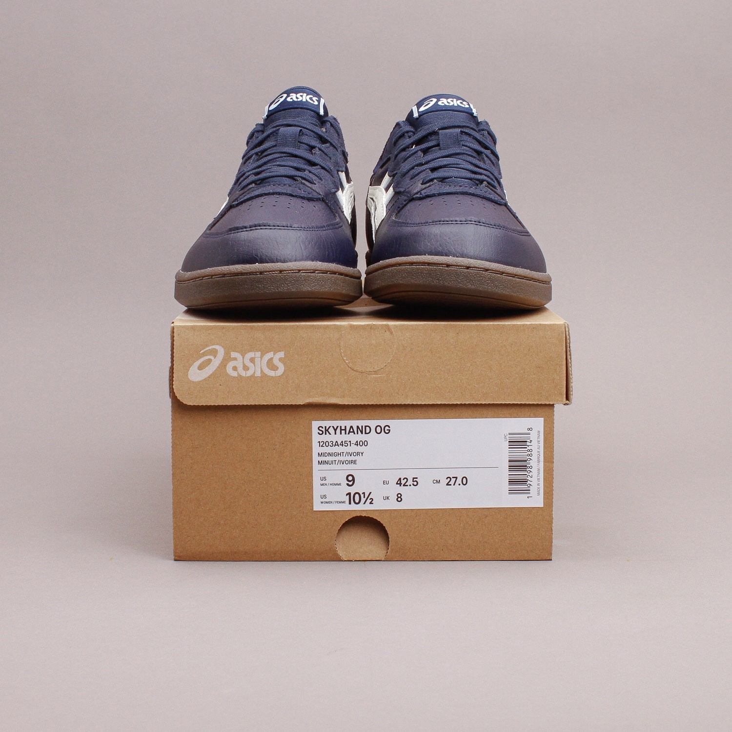 Asics Sportstyle Skyhand OG Midnight Ivory Classic New Men Shoes 1203A451-400