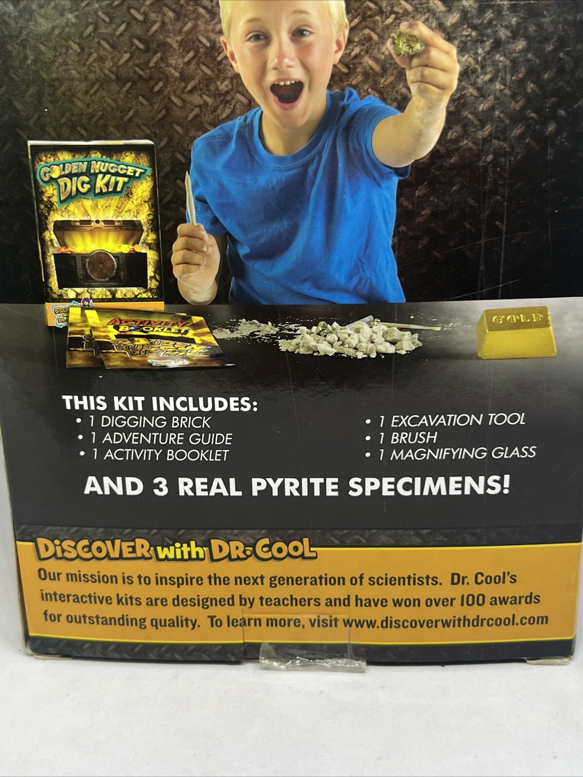 Discover With Dr. Cool Golden Nugget Dig Kit