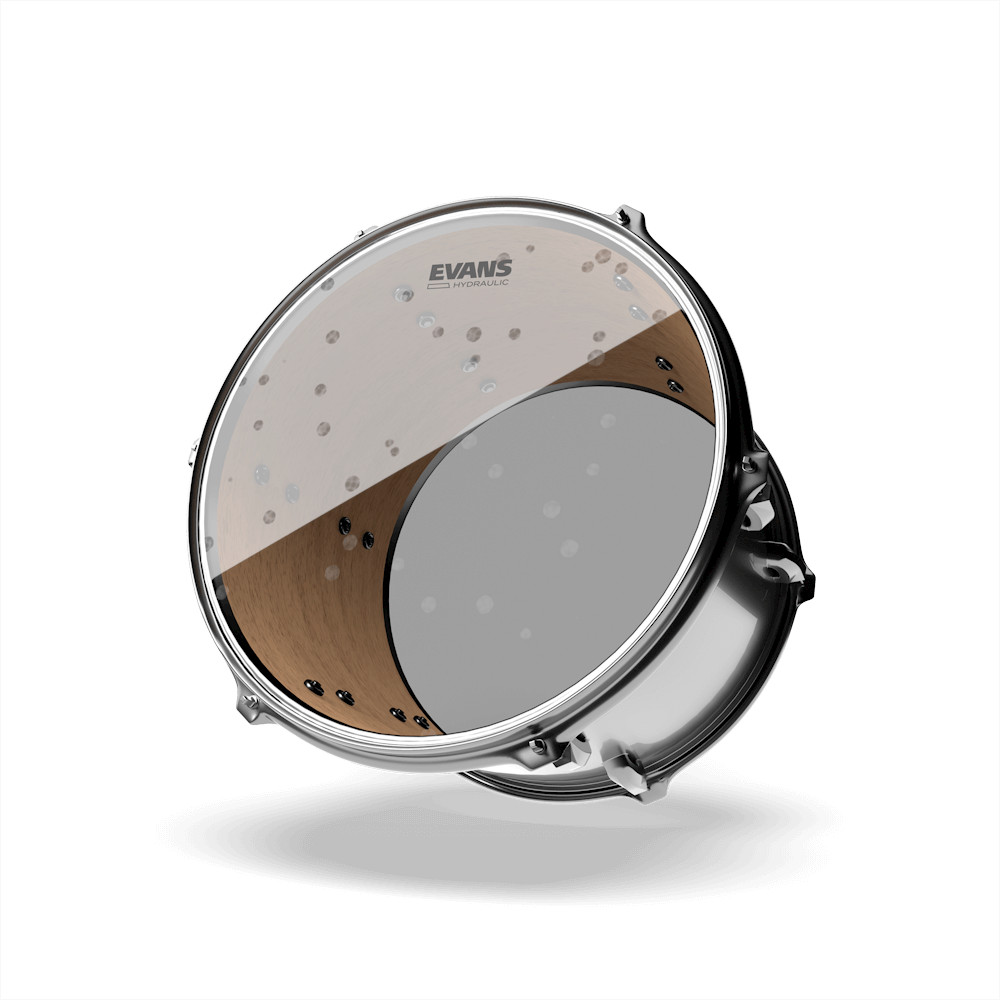 Evans Hydraulic Glass Drum Head - 10"