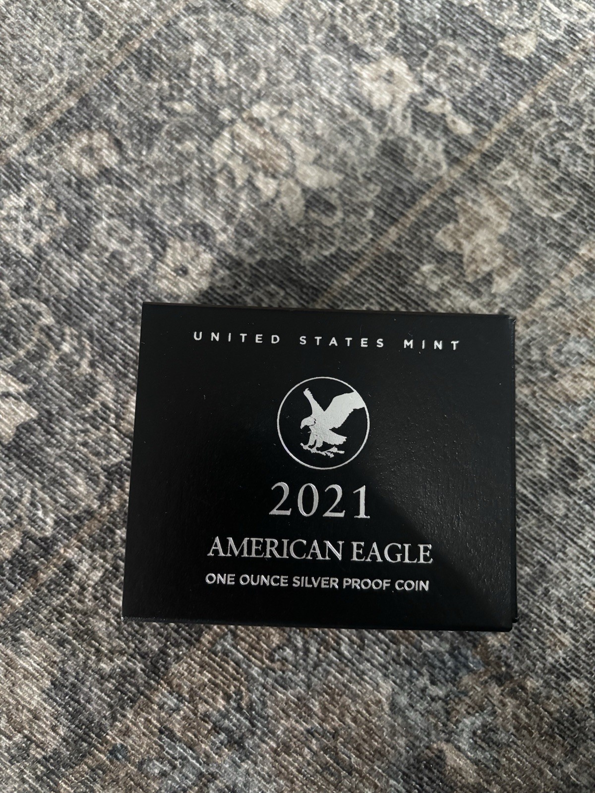2021 W American Silver Eagle PROOF Type 2 1oz 21EAN New US Mint Box OGP