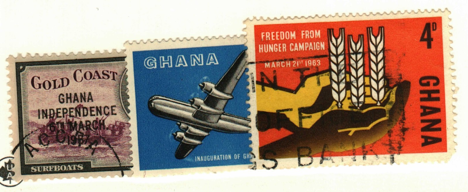 Ghana #12 used, 34 MH, 133 used