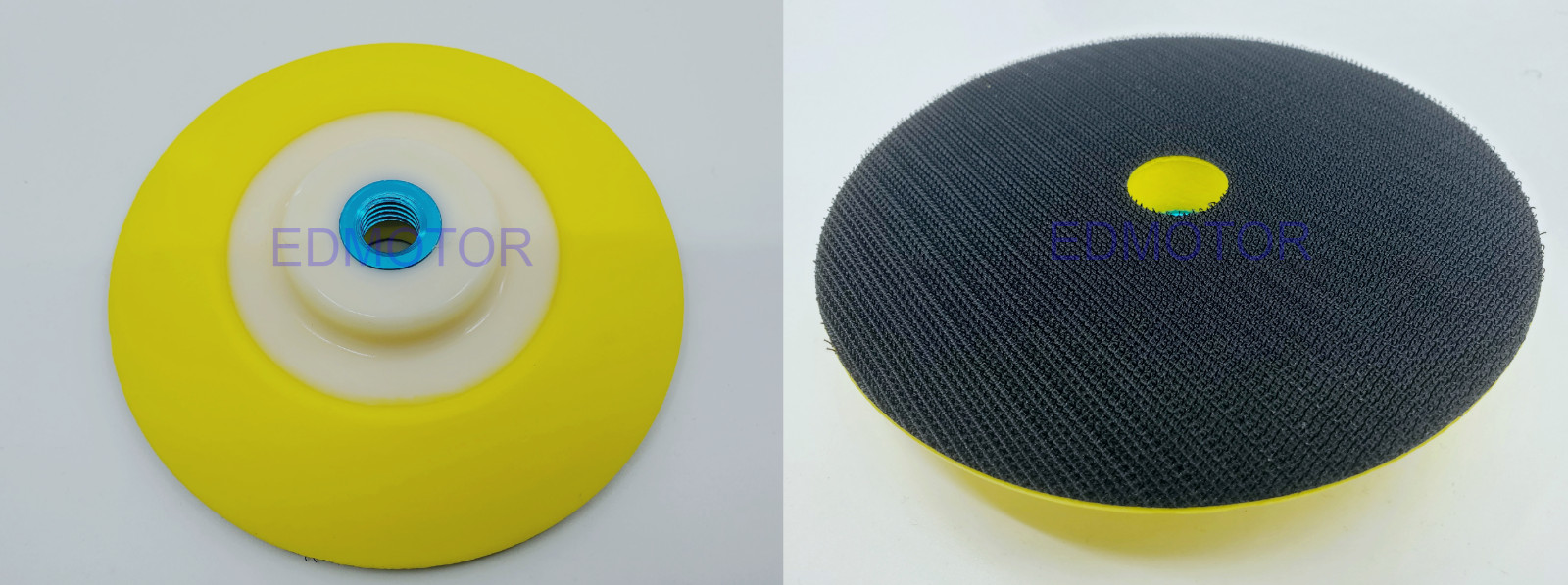 6" Flexible Urethane Backing Plate For Rotary Buffer 5/8"-11 Hook & Loop