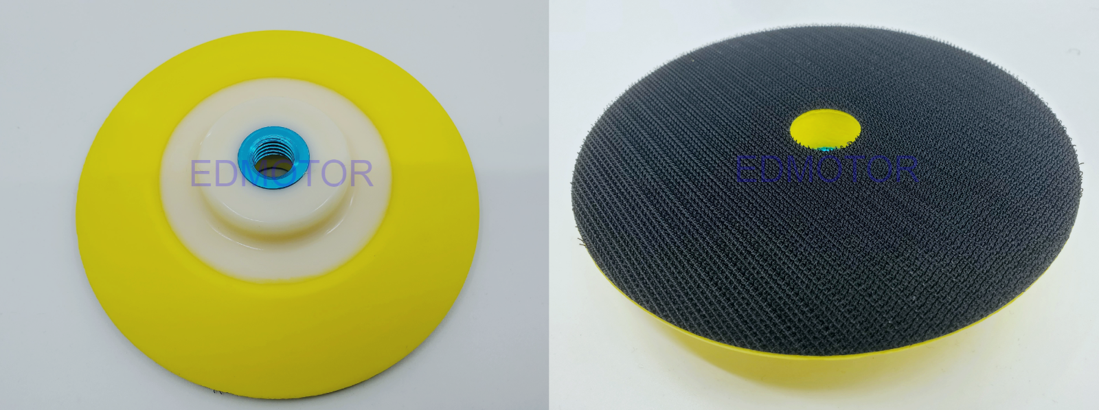 6" Flexible Urethane Backing Plate For Rotary Buffer 5/8"-11 Hook & Loop