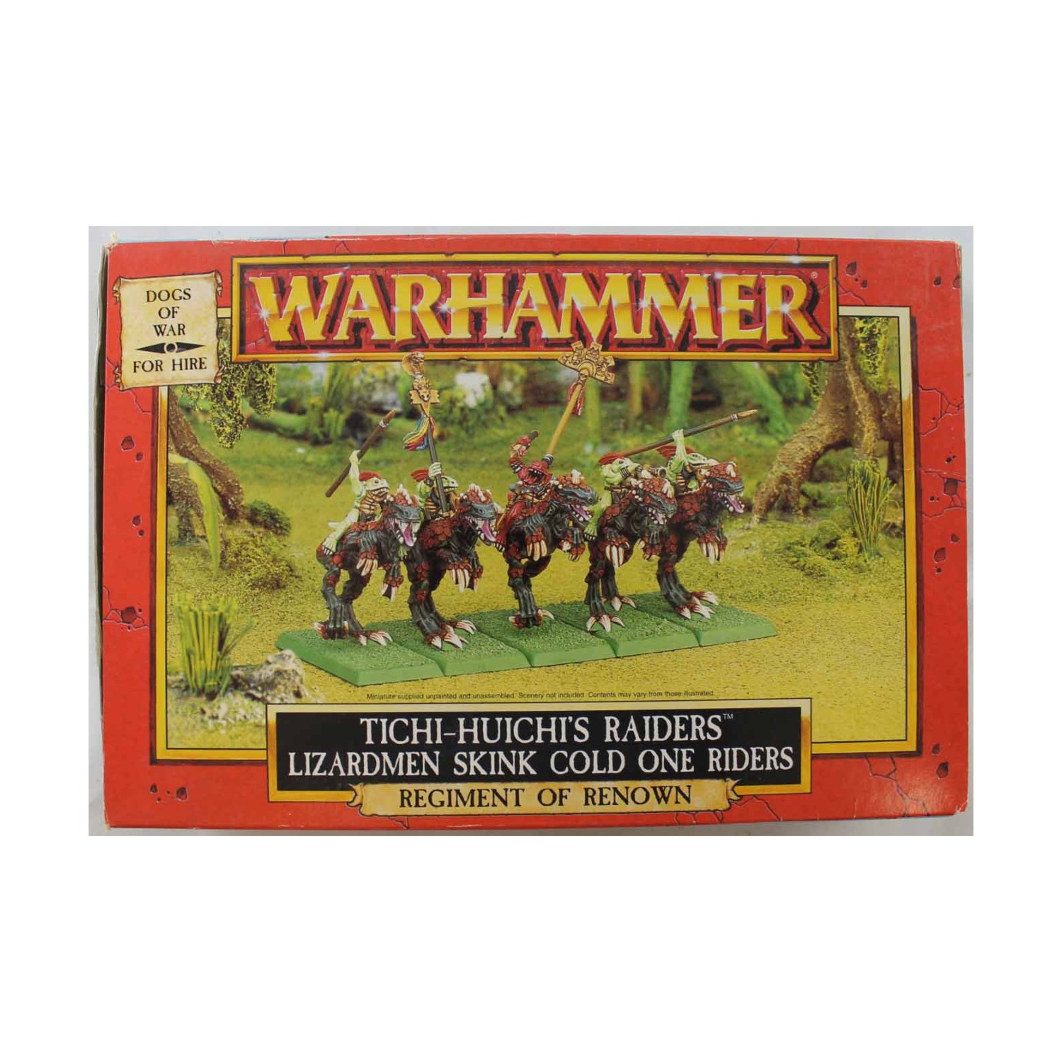 GW WHF Regiment of Renown Tichi-Huichi's Raiders VG+/NM