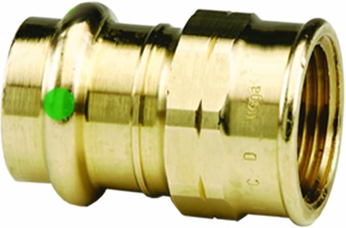 1-1/4x1inch PROPRESS PXF NPT ZERO LEAD BRONZE ADAPTER 79345