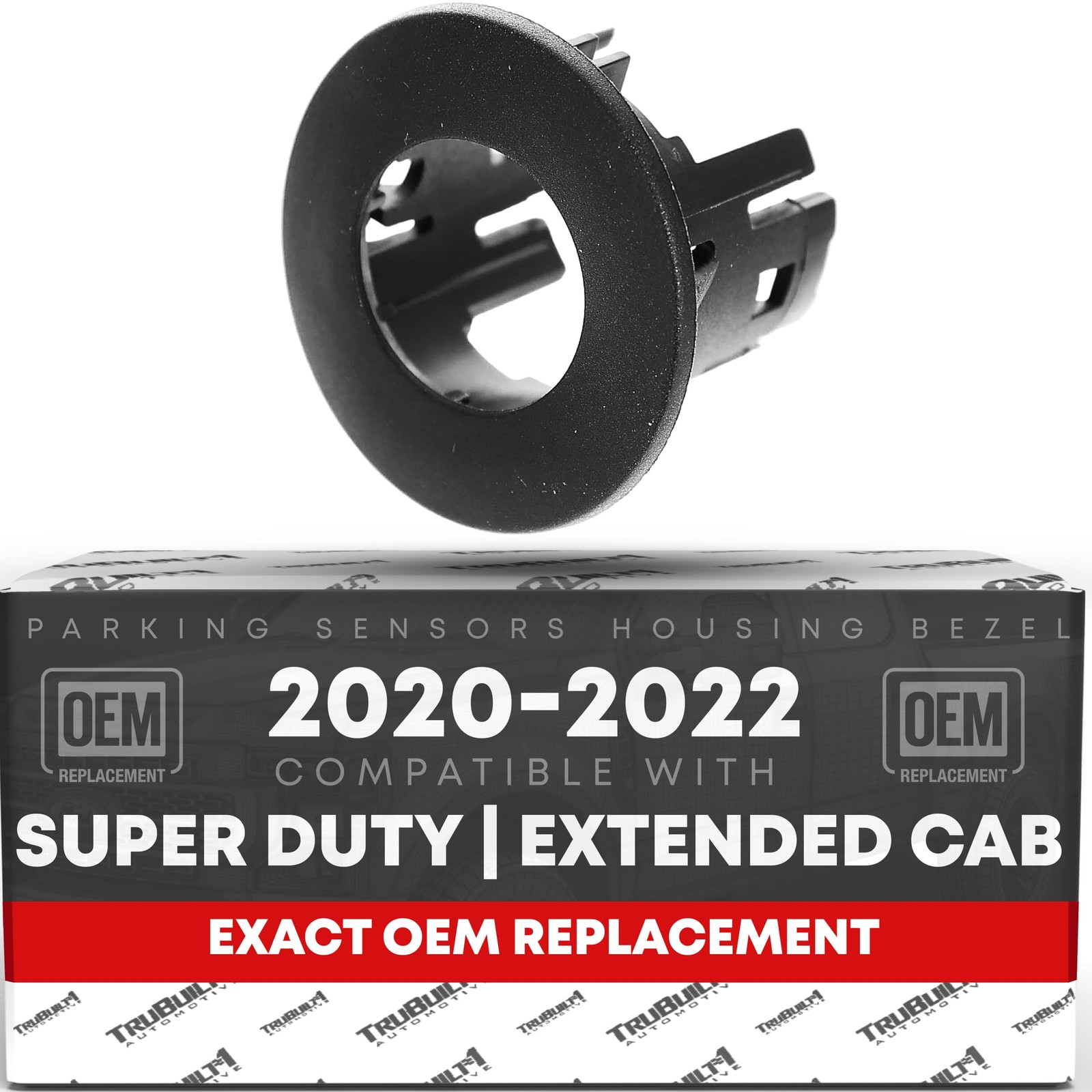Parking Sensors Housing Bezel, Interior Rear Driver Side - Compatible with 20...
