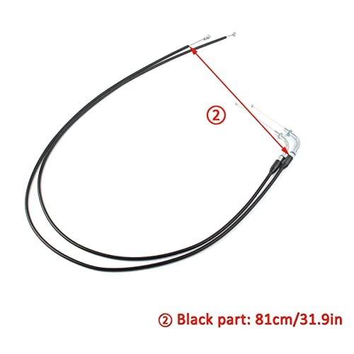CV40 Carburetor Throttle Cable for HD Sportster 883 1200 XL883 1). 90CM/35.4”