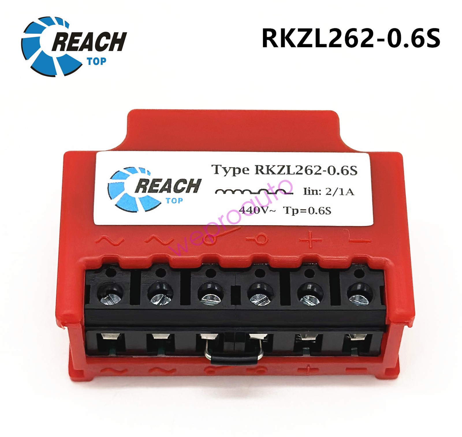 REACH TYPE RKZL262-0.6S 440VAC Iin: 2/1A Tp=0.6S brake rectifier module
