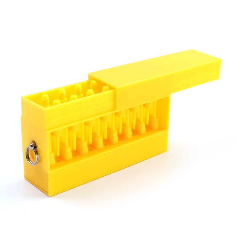 CUESOUL TOUCH-Point Dart Soft Tips withTouch Dart Case Tool-Yellow
