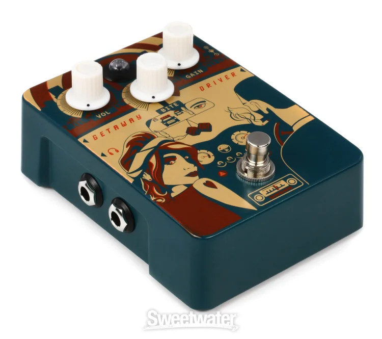 Orange Getaway Driver Overdrive Pedal