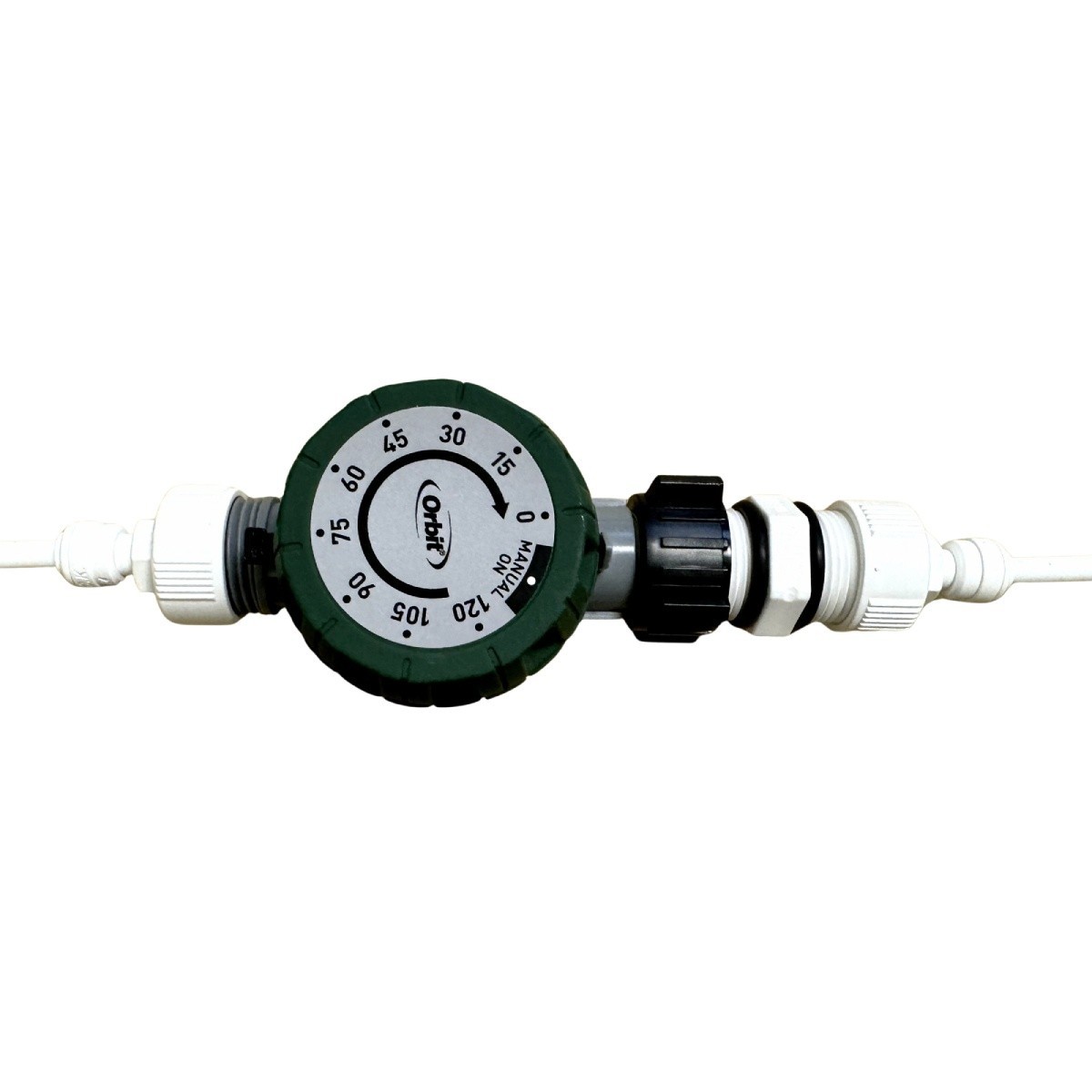 Inline Mechanical Timer for 1/4″ OD Tubing with Adjustable Water Line Shut-Off