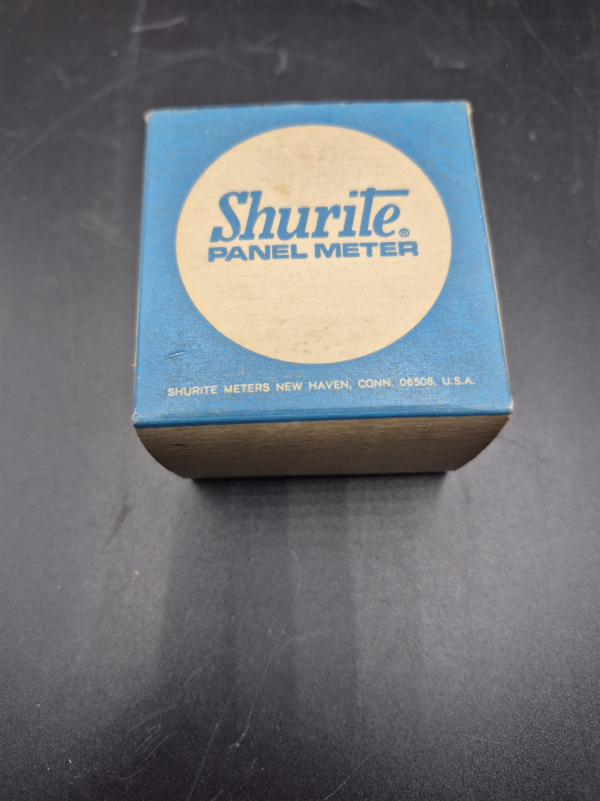 Shurite 8403Z, 0-10 Volt AC Analog Meter ~ 2.5" x 2.3" Panel Face, 2" Round Body