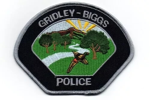 CALIFORNIA CA GRIDLEY BIGGS POLICE NICE SHOULDER PATCH SHERIFF
