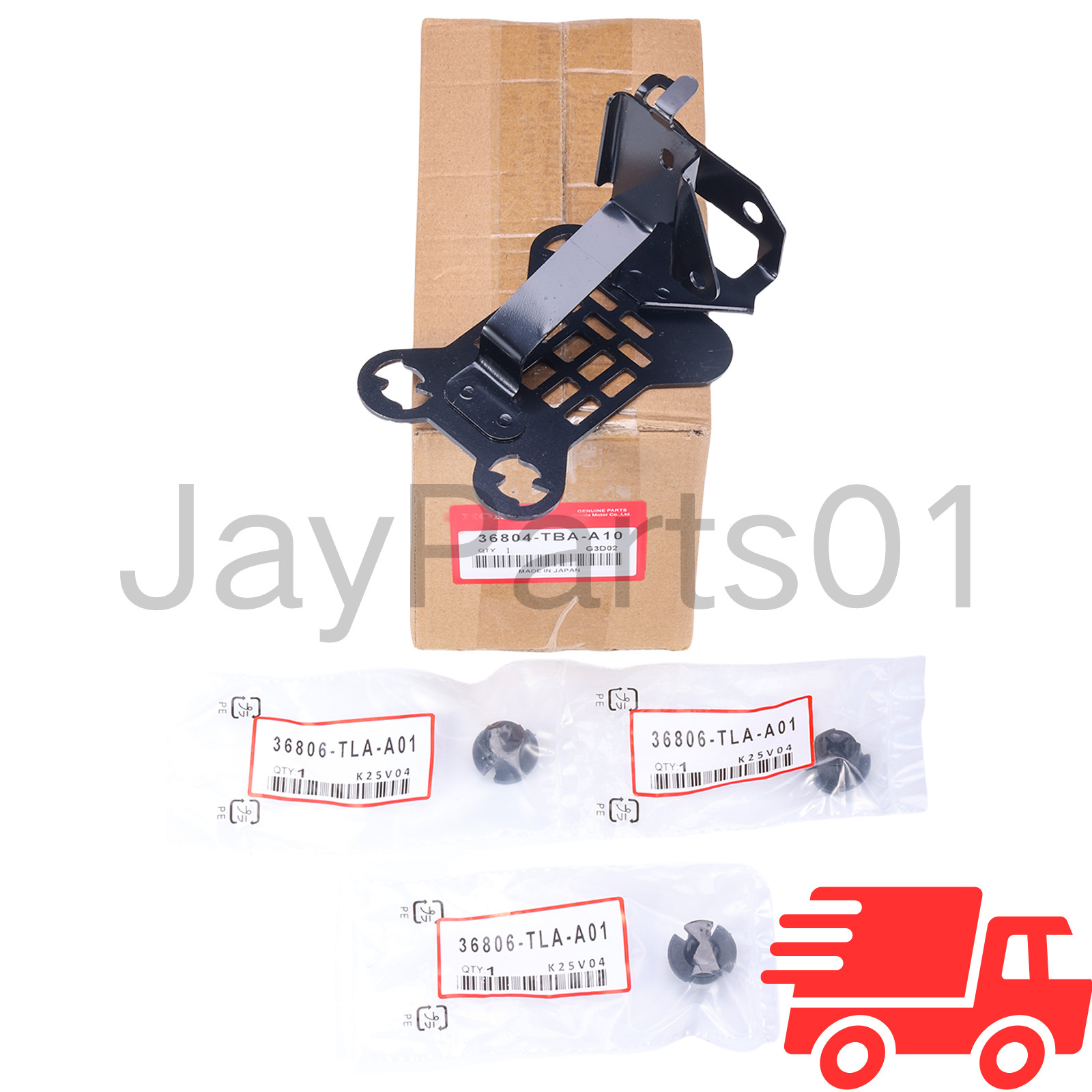OEM For 2019-2021 Civic Radar Bracket Set FC1 FC7 36804-TBA-A10 36806-TLA-A01