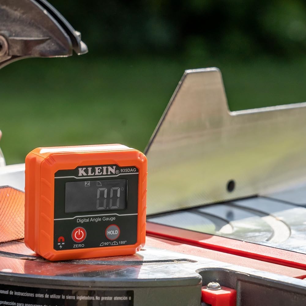 Digital Electronic Level & Angle Gauge, Measures 0-90° & 0-180°, Accurate Angle