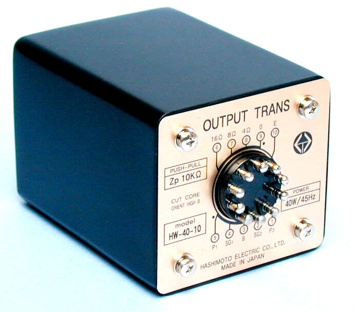 Hashimoto HW-40-10 Output Transformer 40W P-P 8K/16,8,4ohm