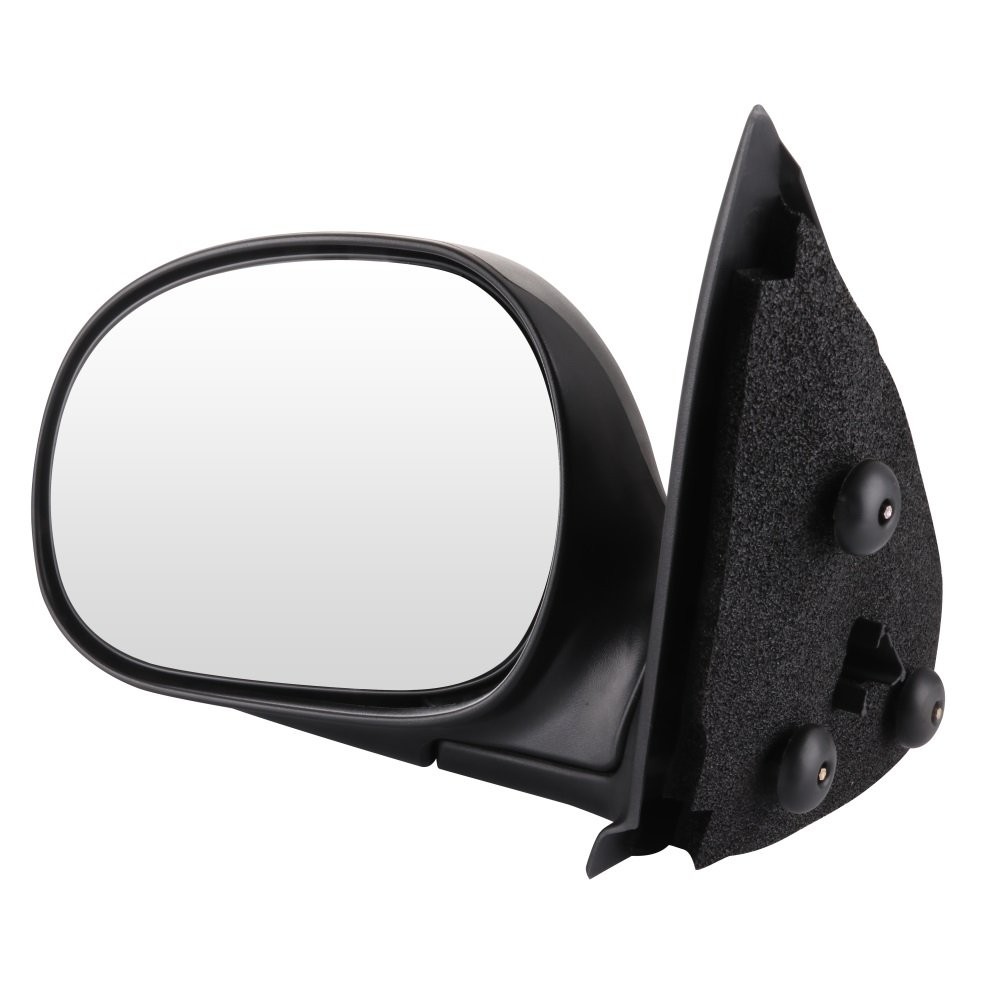 Pair Black Mirrors For 1997-2004 Ford F150 Left & Right Side Manual Fold
