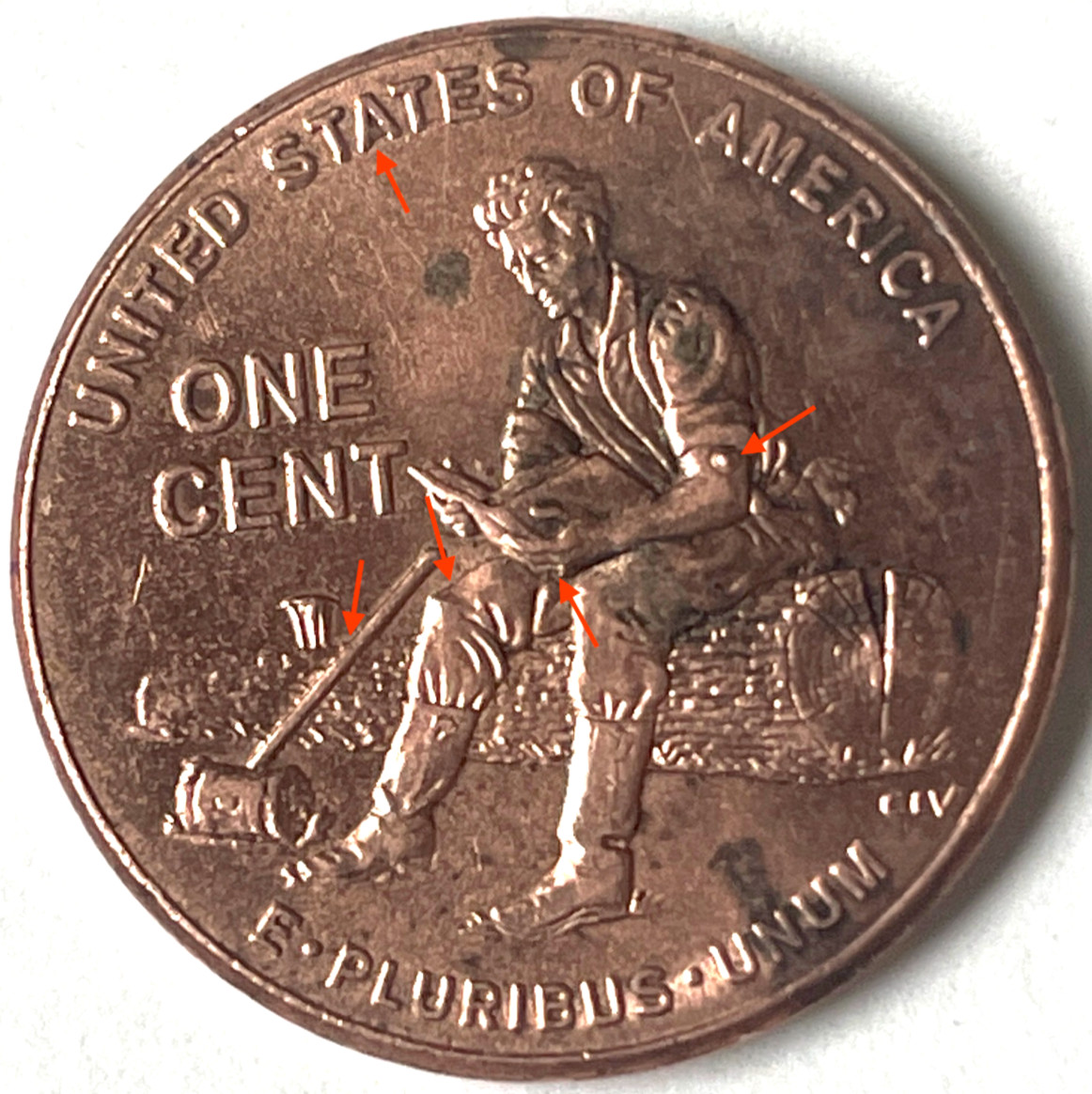 Error Coin - 2009 D Formative Years Bicentennial Penny US Currency Error