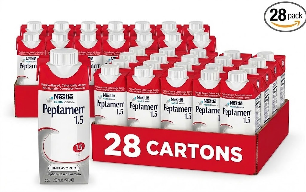 Peptamen 1.5 unflavored 8.45oz (250 ml) x 28 cartons  Exp 12/2026
