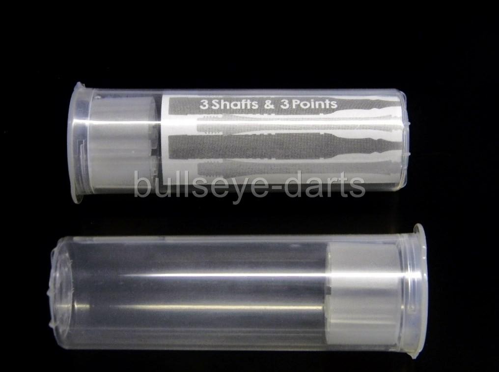 COSMO MARUCON ROUND CLEAR CASE FOR COSMO FIT SHAFTS AND SOFT TIPS - SET OF 2