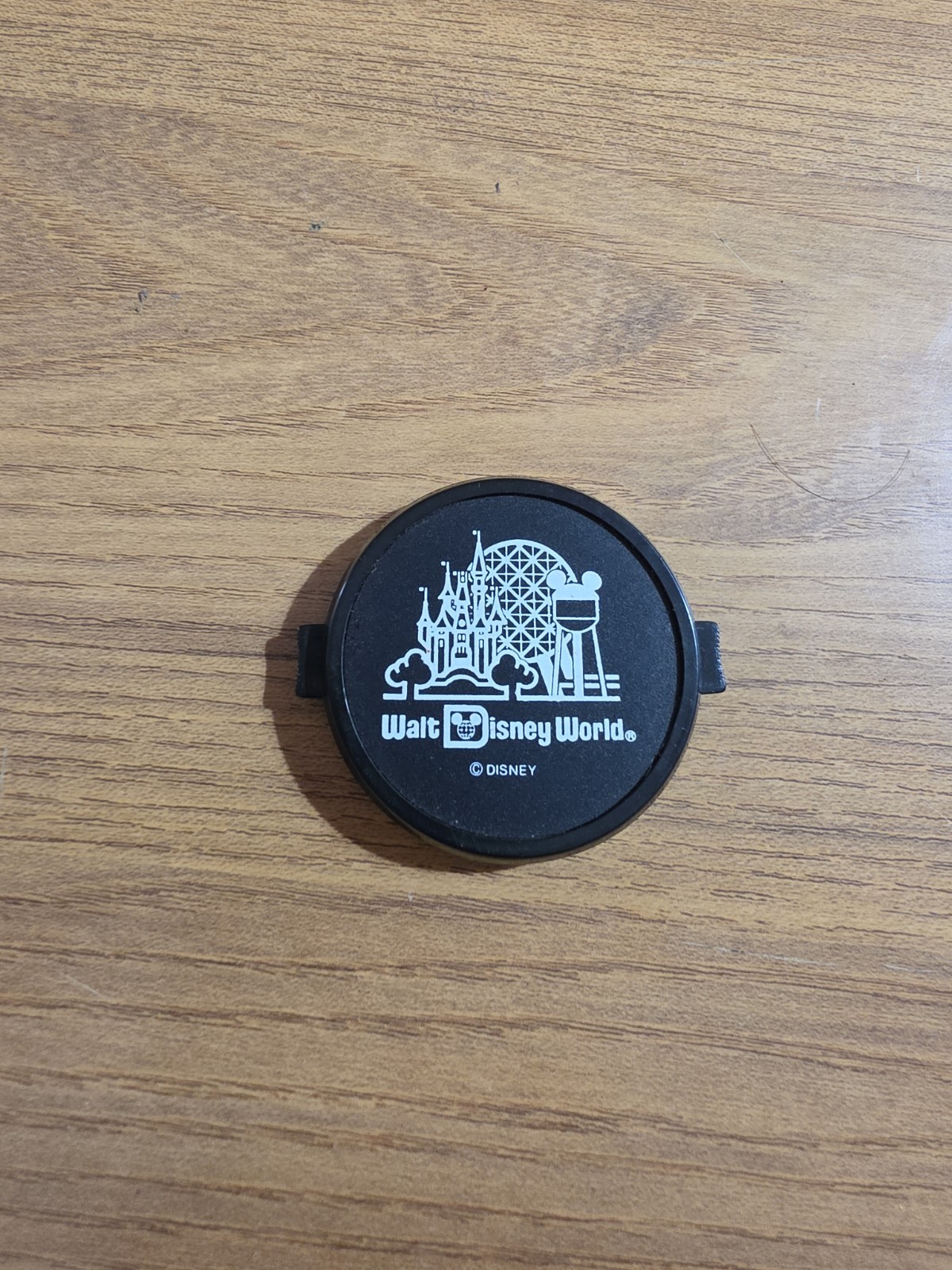 Disney Walt Disney World 49mm Vintage Snap On Front Camera Lens Cap