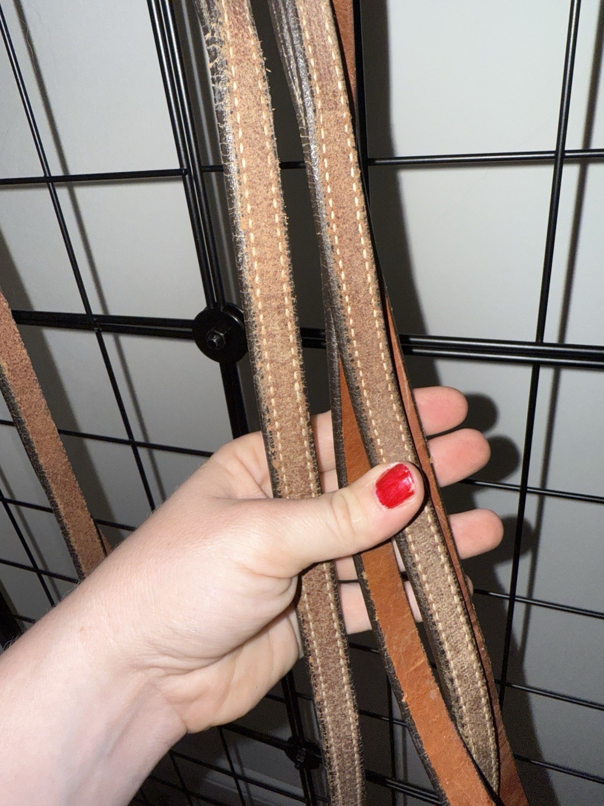 Unknown Brand Chestnut Color Western Split Reins