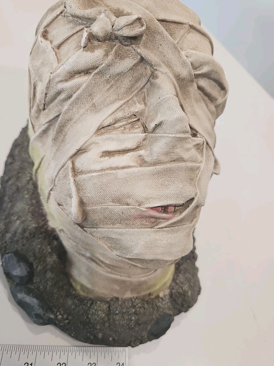 Mummy Head Prop Decor Decroative Halloween ⭐️⭐️FREE SHIPPING ⭐️⭐️