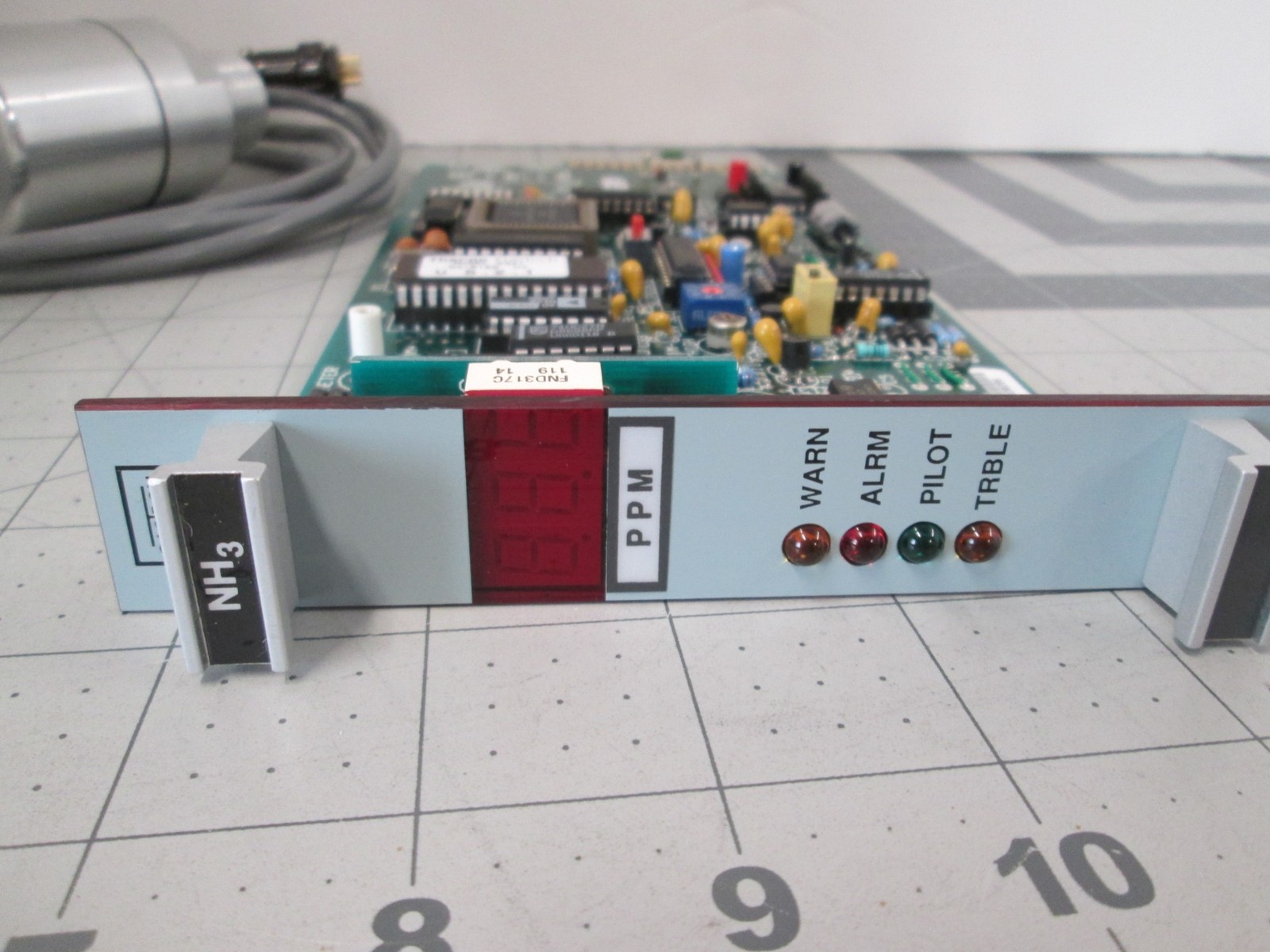 Gastech, 83-0100, NH3 Sensor PCB Assy w/ Sensor Alarm, New